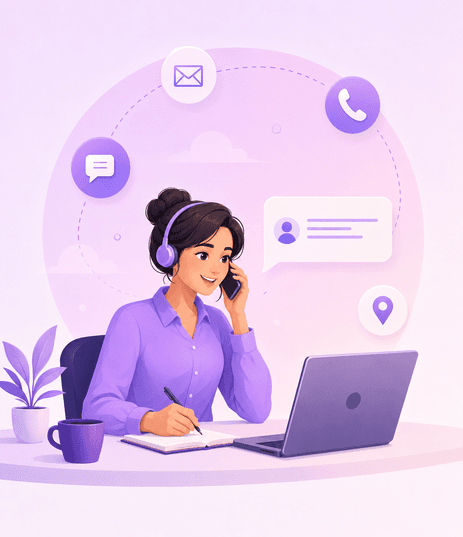 Contact Illustration