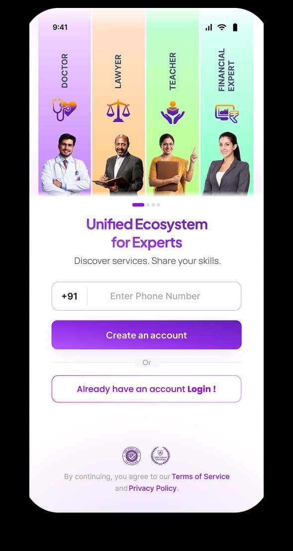 App Showcase Screen 1